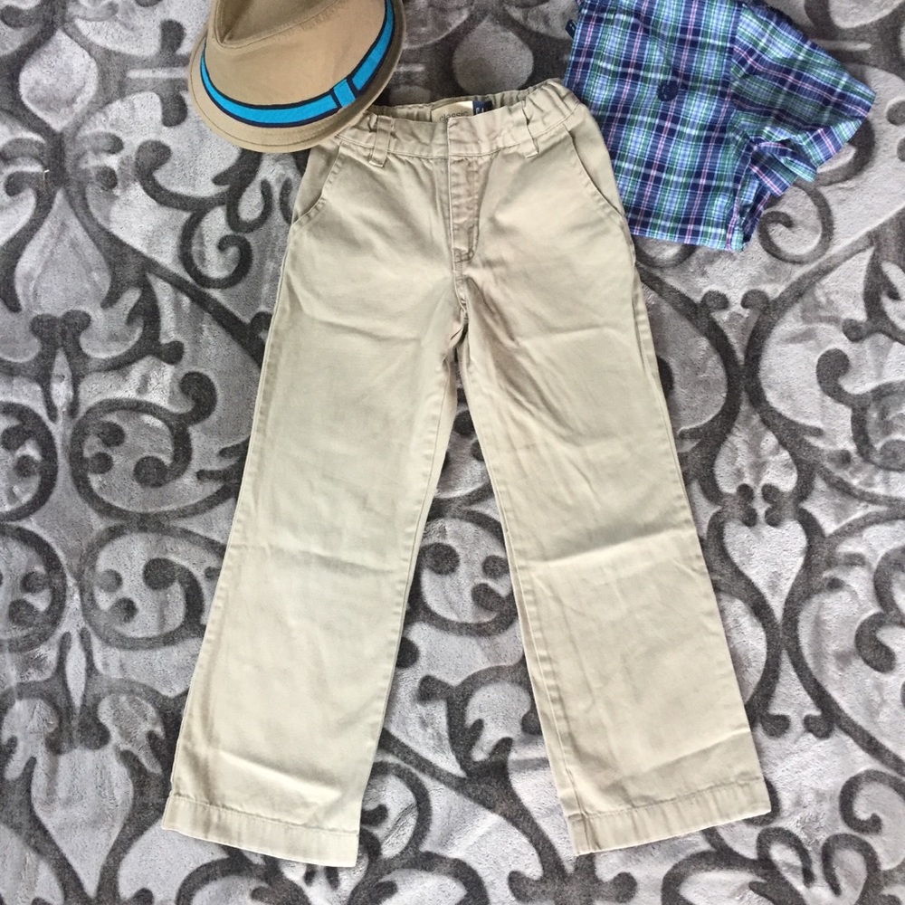 Boys Gap Khakis Size 6 adjustable waist